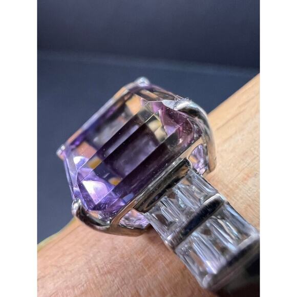 NEW ametrine and topaz sterling silver ring size 11 - Picture 13 of 16